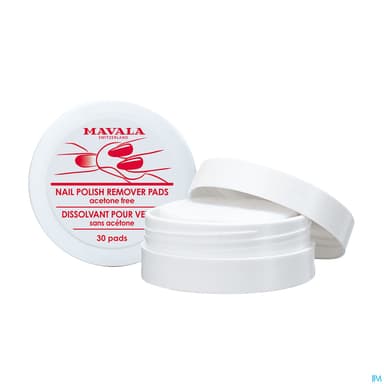 MAVALA DISSOLVANT DISQUES 30