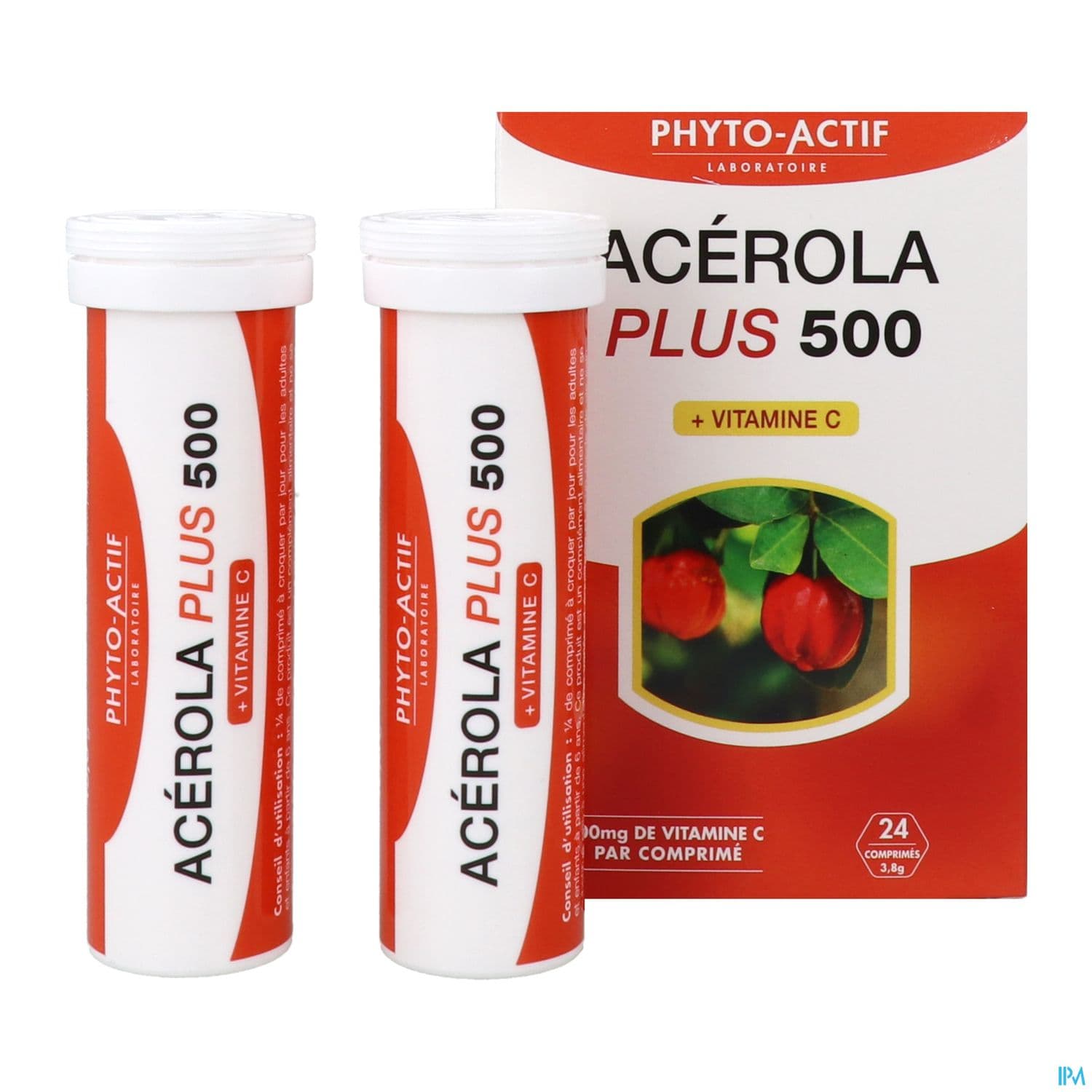 Phyto Actif Acerola Plus 500 Comprime 24