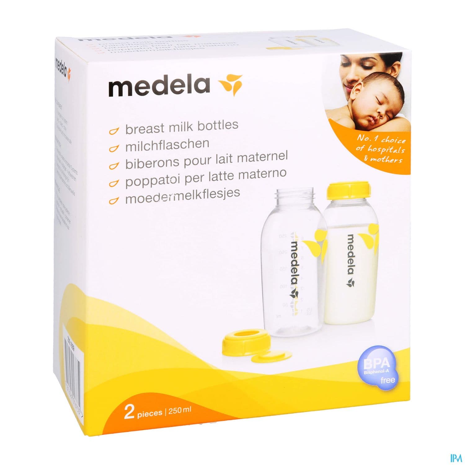 BIB MEDELA LAIT MATER 250ML X2 — Pharmacie du Dome