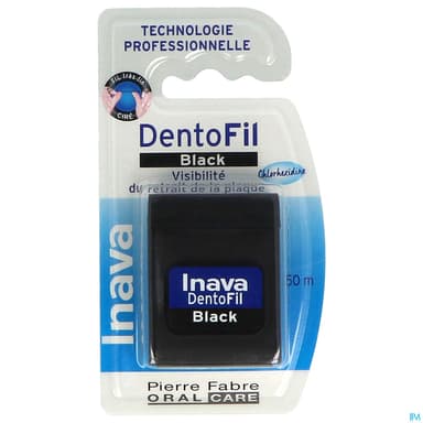 Inava Dentofil Black Fil Dentaire 50m