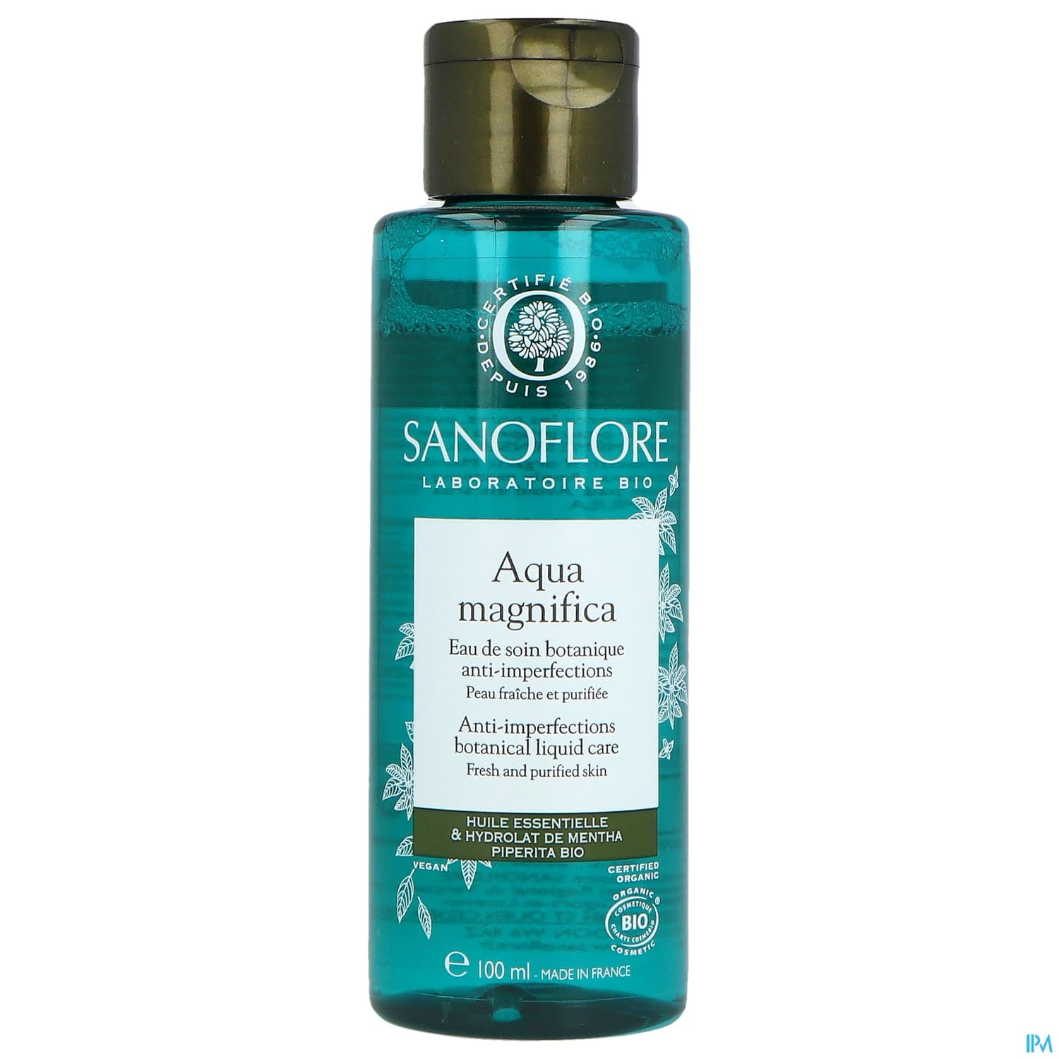 Sanoflore Aqua Magnifica Eau De Soin Botanique Antiimperfections Bio 100ml