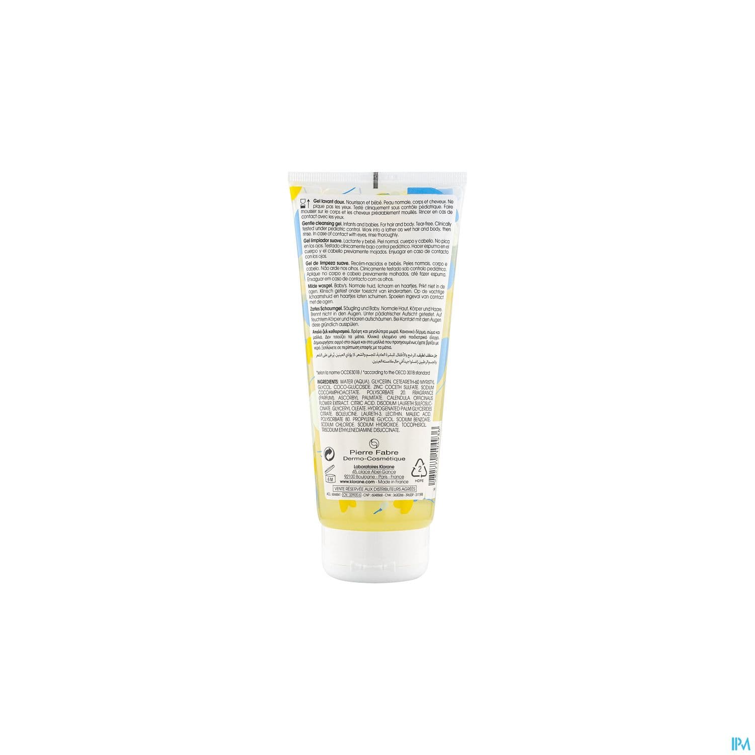 KLORANE BB GEL LAV DOUX 200ML