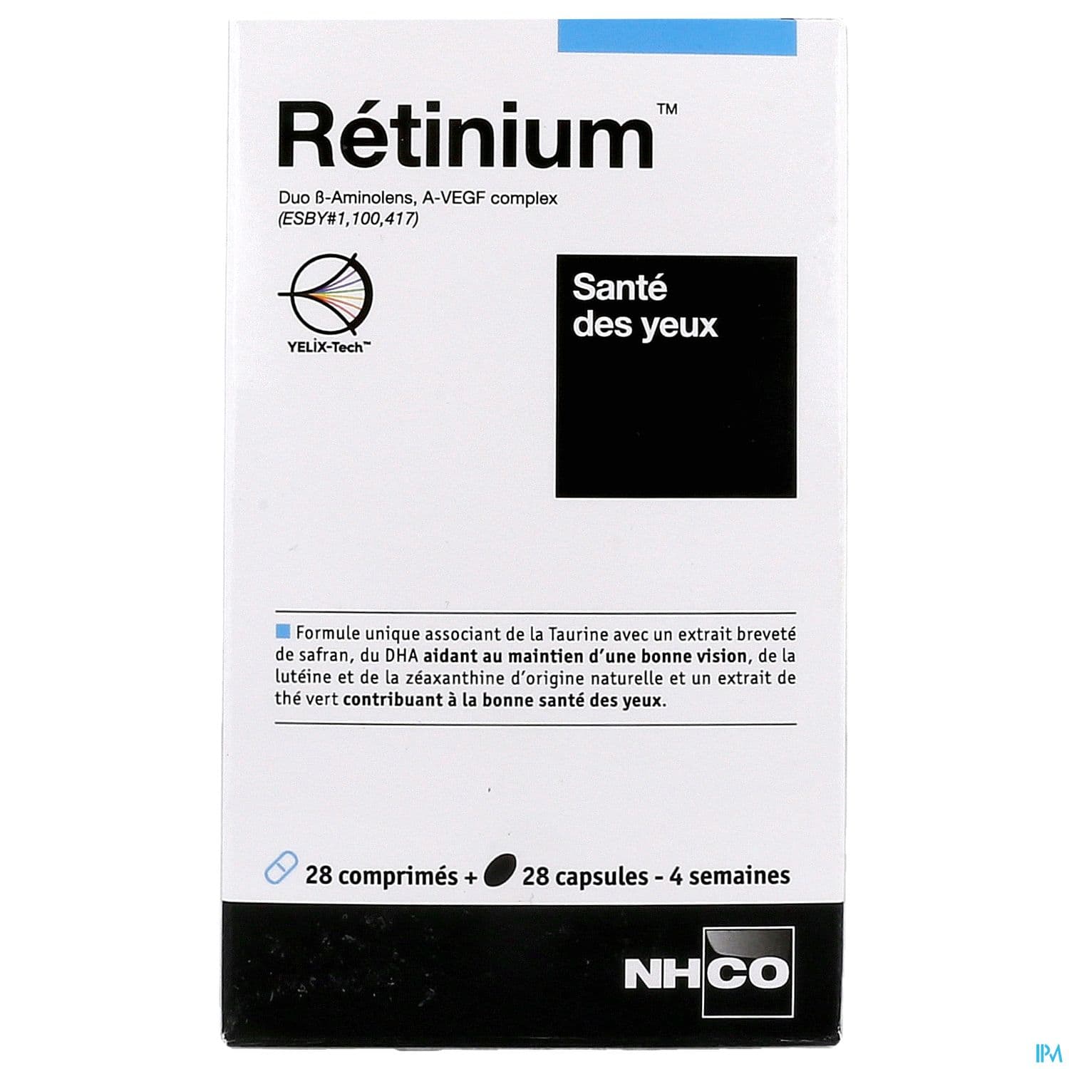 Nhco Retinium Sante Des Yeux Comprime 28 + Capsule 28