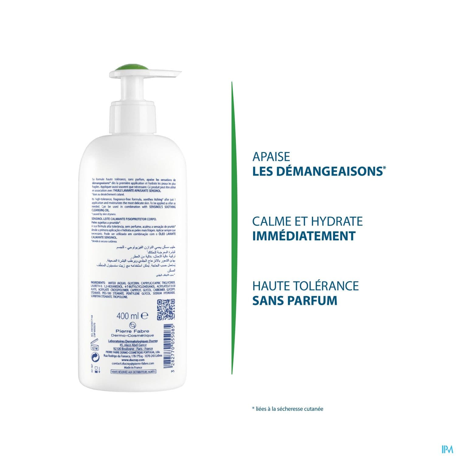 SENSINOL LAIT APAISANT 400ML