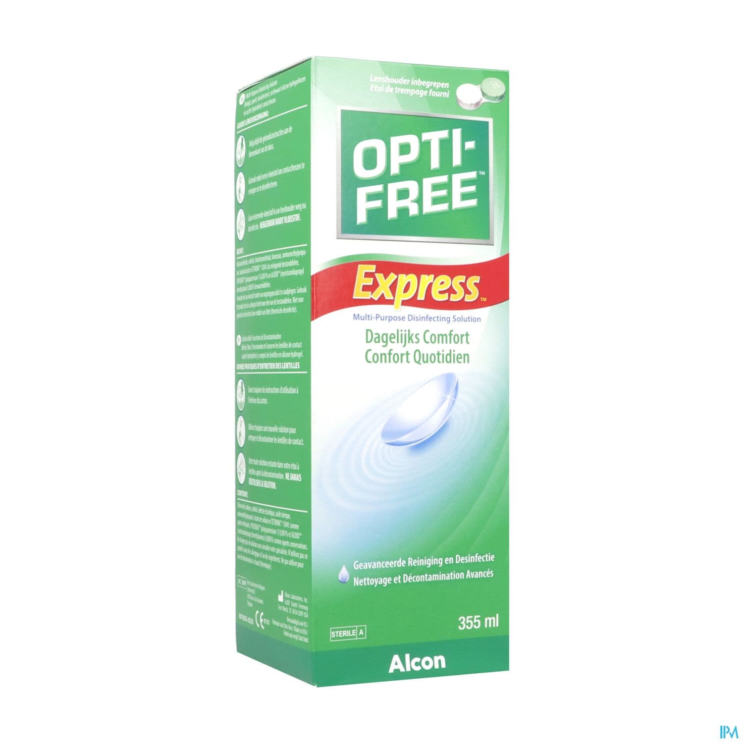 Opti Free Express Solution Multifonctions Lentilles 355ml