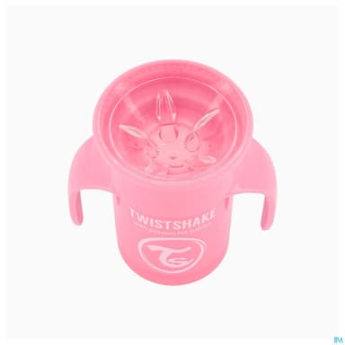 TWISTSHAKE TASSE360 230ML ROSE 6M+