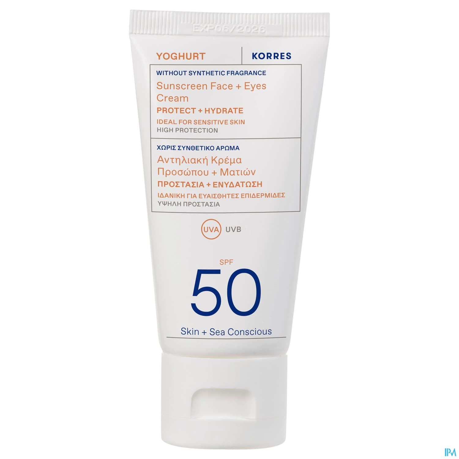 KORRES YAOURT SOL SPF50 GEL CR 50