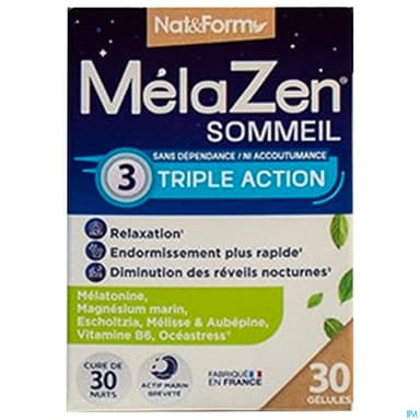 NAT&FORM MELAZEN SOMMEIL GELUL30