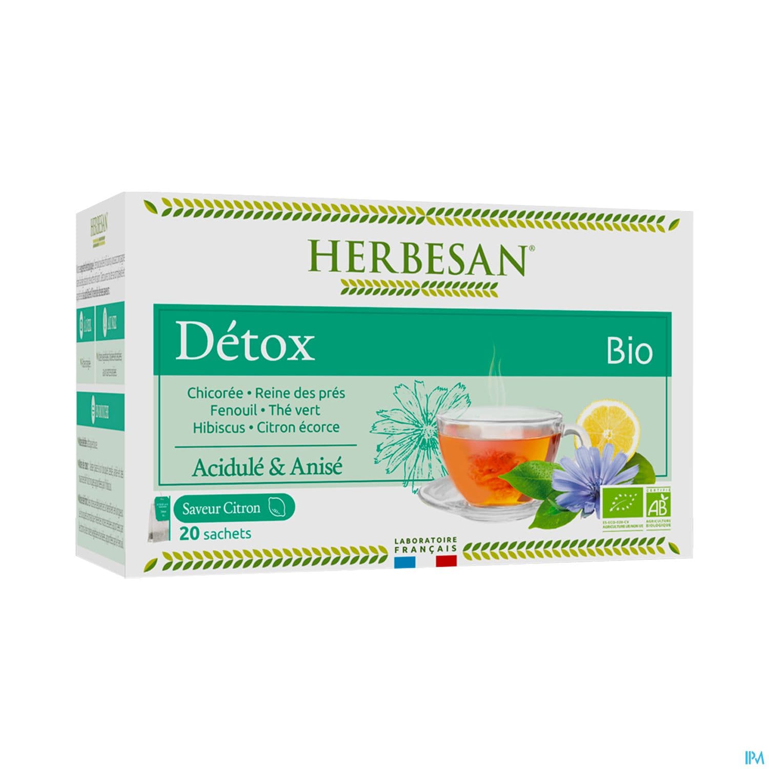 Herbesan Infusion Detox Bio Sechet 20