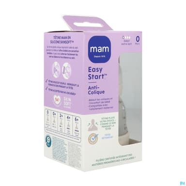 MAM BIB E ST A/COL SABLE D0 130ML