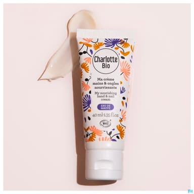 Charlotte Bio Creme Mains Et Ongles Bio 40ml