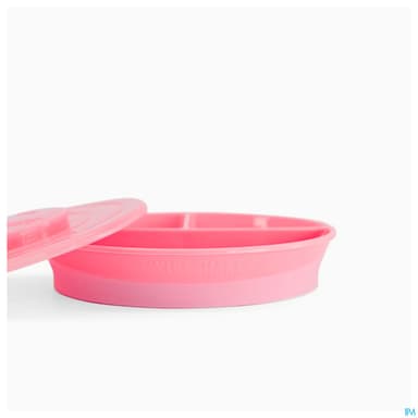TWISTSHAKE ASSIETTE COMPA ROSE 6M+