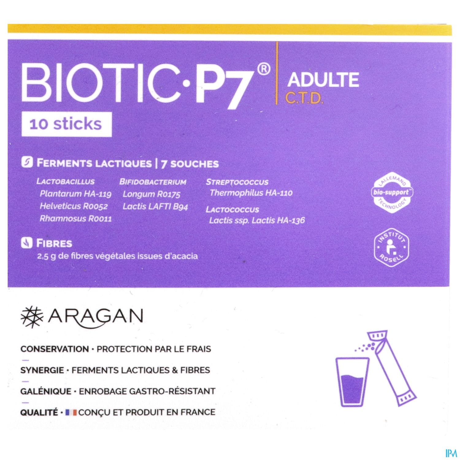 ARAGAN BIOTIC P7 ADULTE 10J SACH10