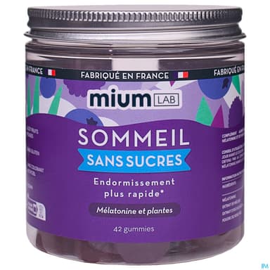 MIUMLAB S/SUC SOMMEIL GUMMIE 42