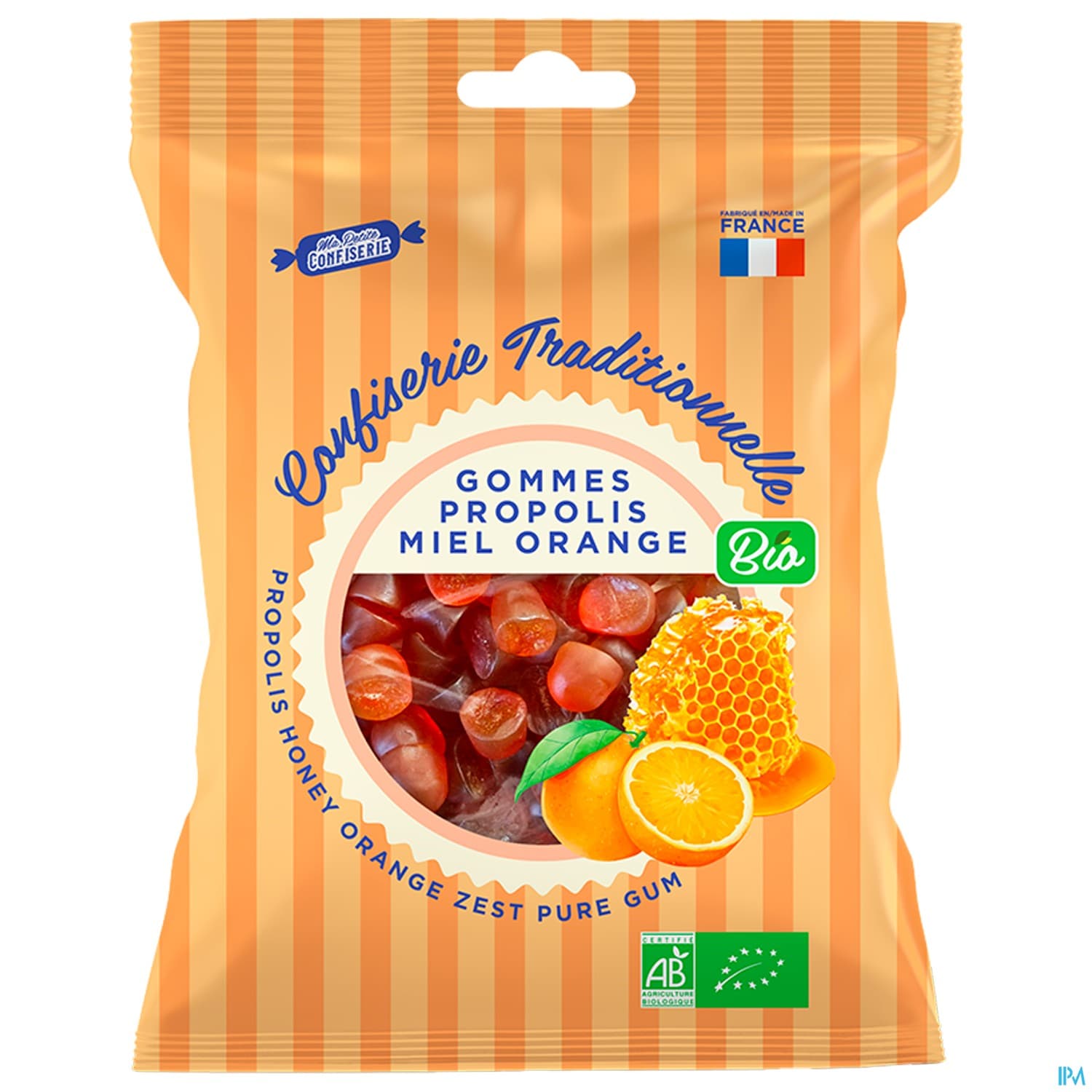 SOLEMIO GOMME PROPO/MIEL/ORAN 100G