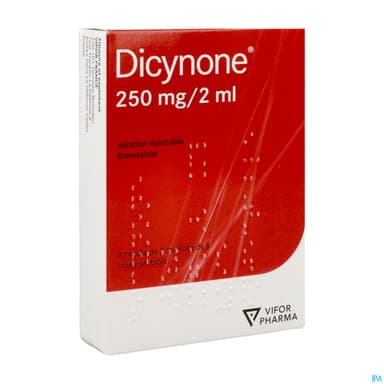 DICYNONE 250MG/2ML AMP INJ 6