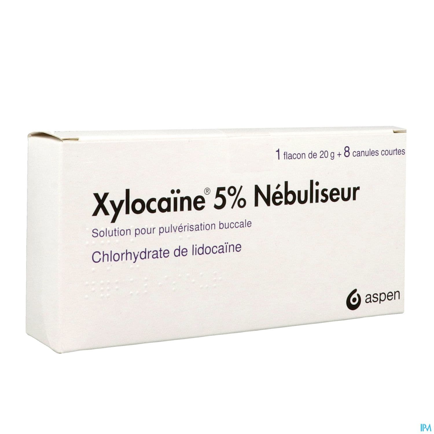 Xylocaine 5% Nebuliseur Solution Pour Pulverisation Buccale 20g