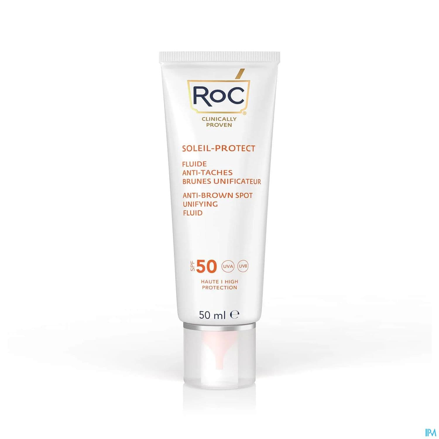 Roc Soleil Protect Visage Fluide Antitaches Brunes Unificateur Spf50+ 50ml