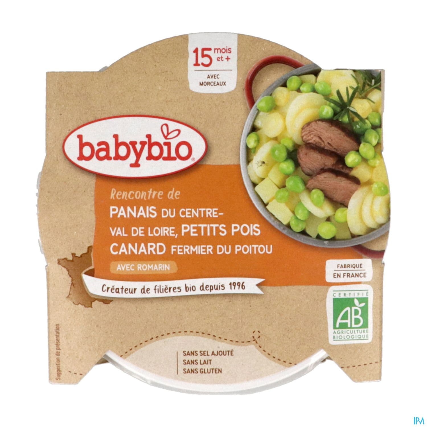 BABYBIO ASS NAV/PPOIS/CANAR OR260G