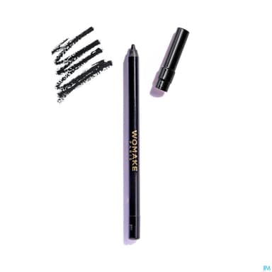 Womake Crayon Magic Yeux Semi Permanent Noir Intense