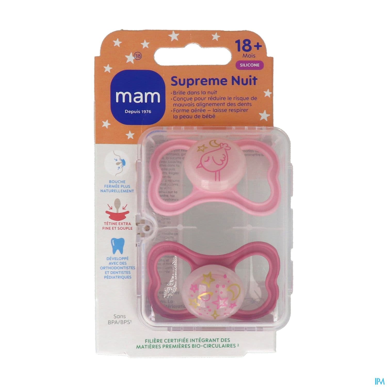 SUCET MAM SUPREME NUIT SIL 18+M X2