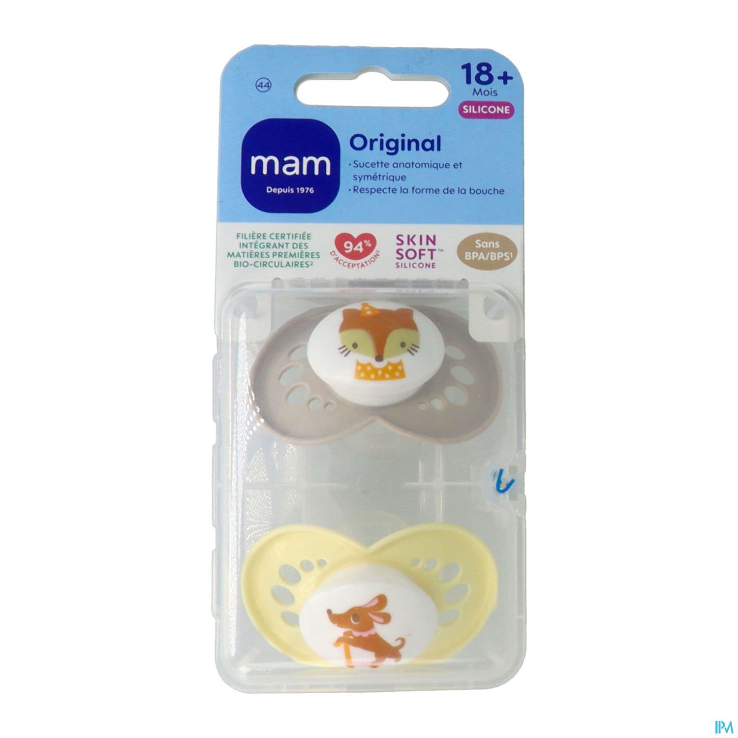 SUCET MAM ORIGIN ANIM SIL 18+M X2