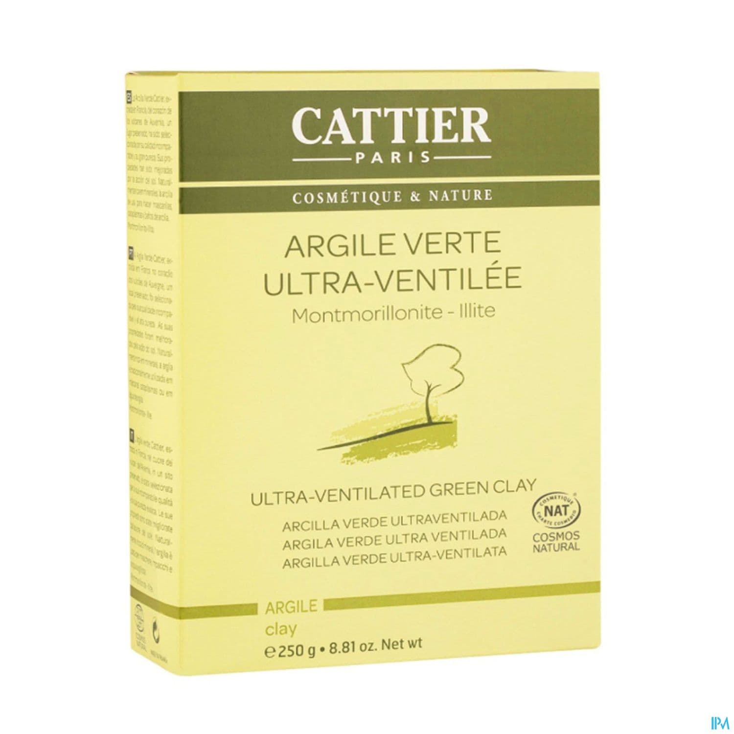 Cattier Argile Verte Vrac Ultraventilee 250g
