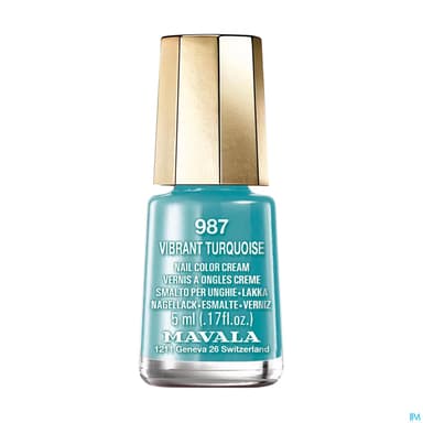 Mavala Vernis A Ongles Mini Color's Vibrant Turquoise 5ml