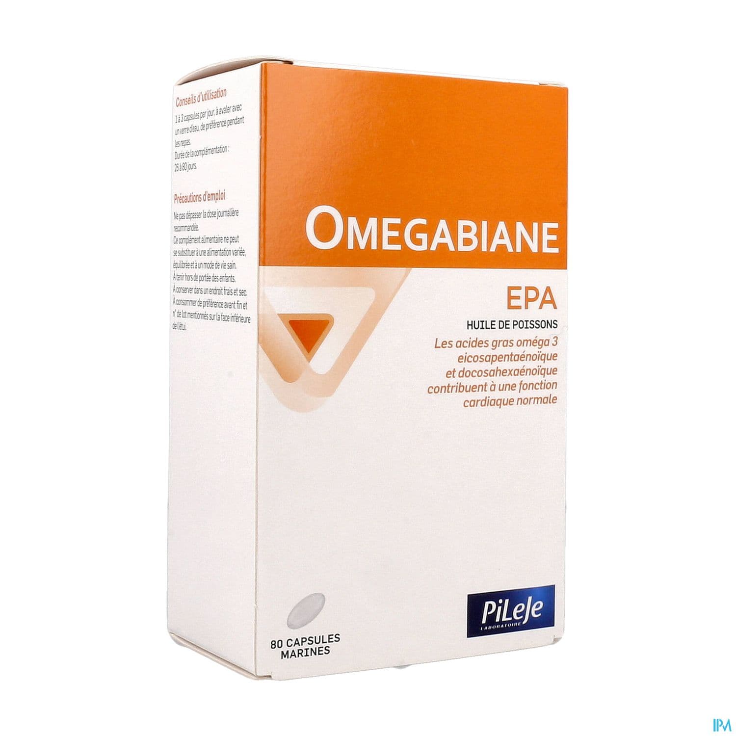OMEGABIANE EPA HLE CAPS 80