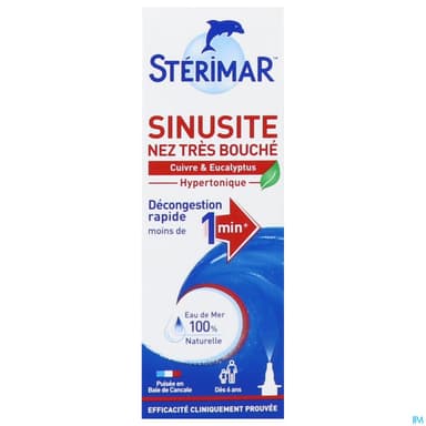 Sterimar Sinusite Nez Tres Bouche Spray 20ml