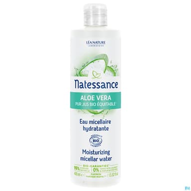 Natessance Bio Eau Micellaire Hydratante Aloe Vera 400ml
