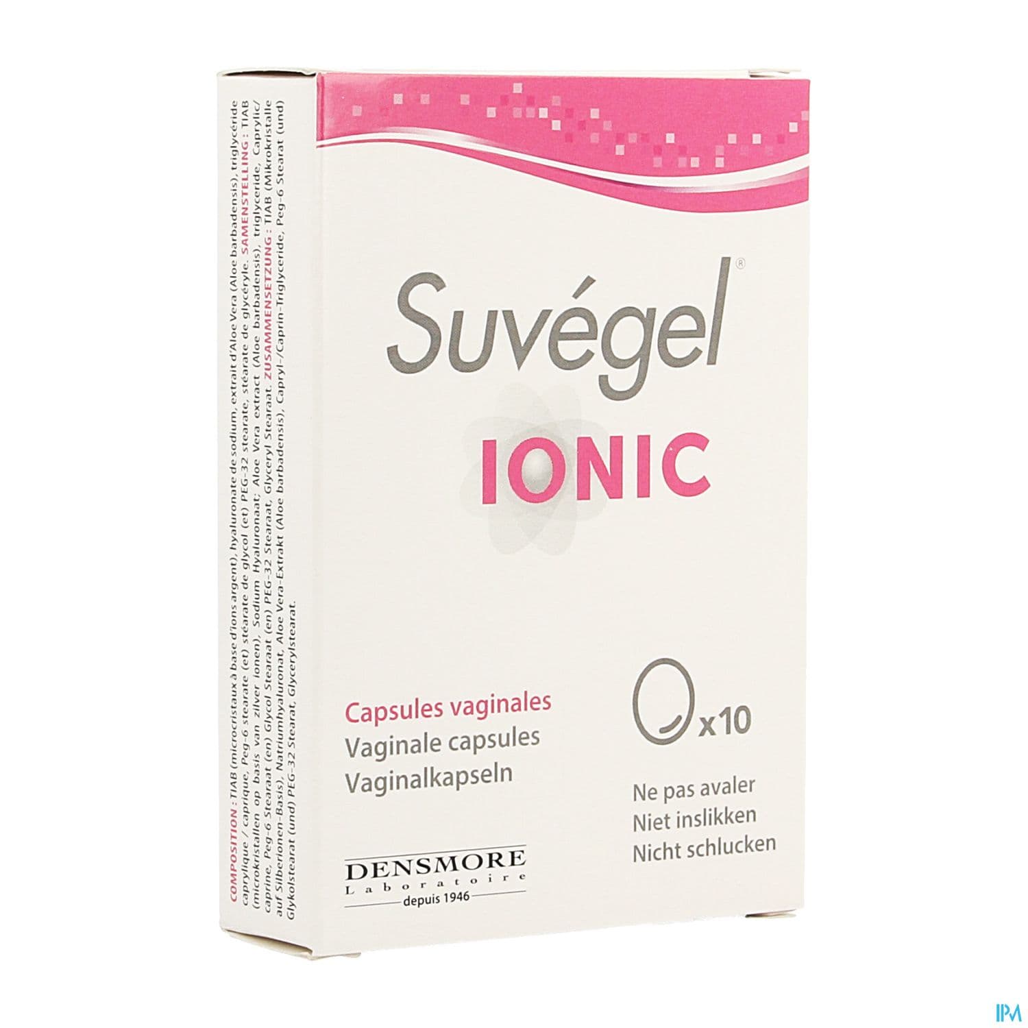 SUVEGEL IONIC CAPSULE VAGINALE 10