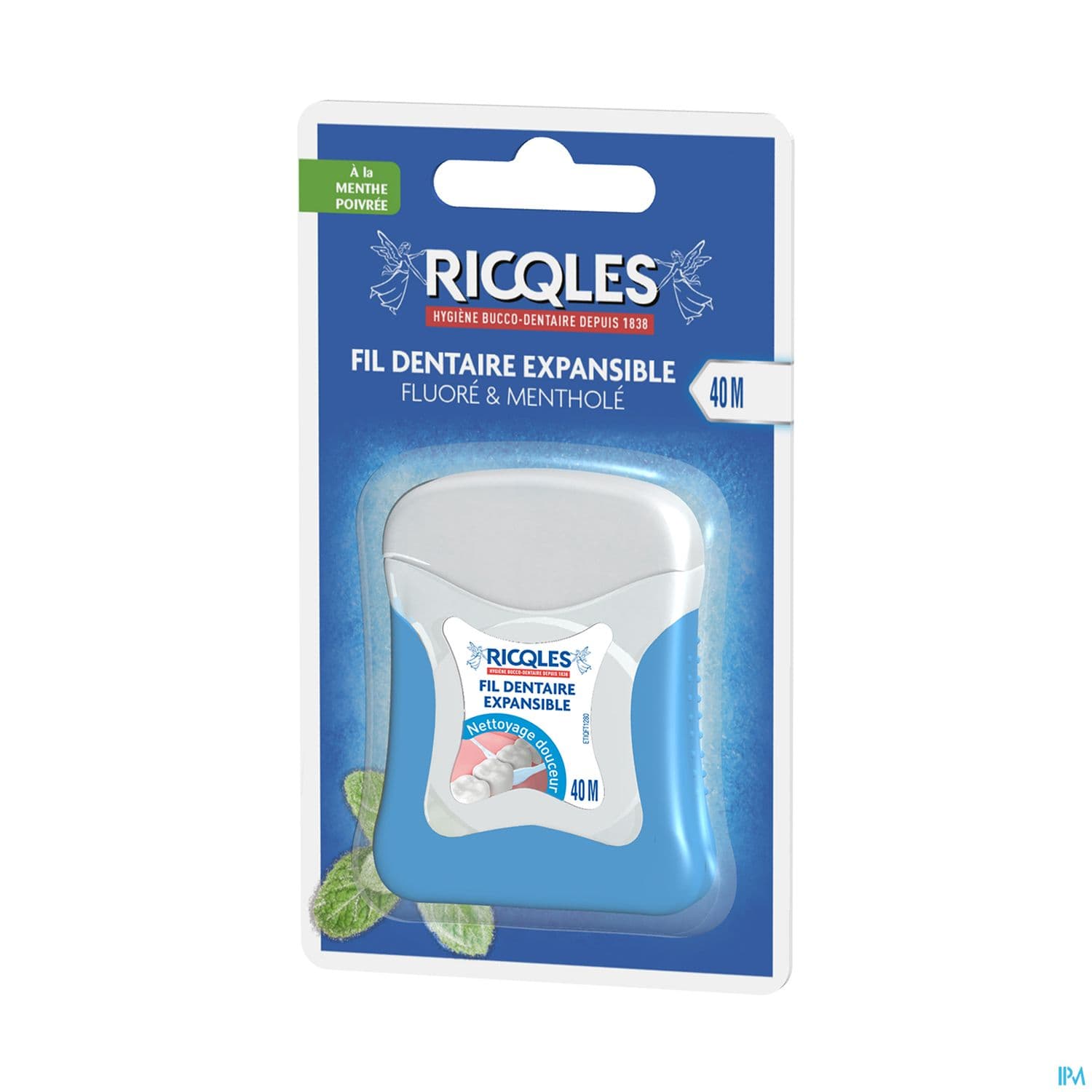 RICQLES FIL DENT EXPANS MENTH 40M