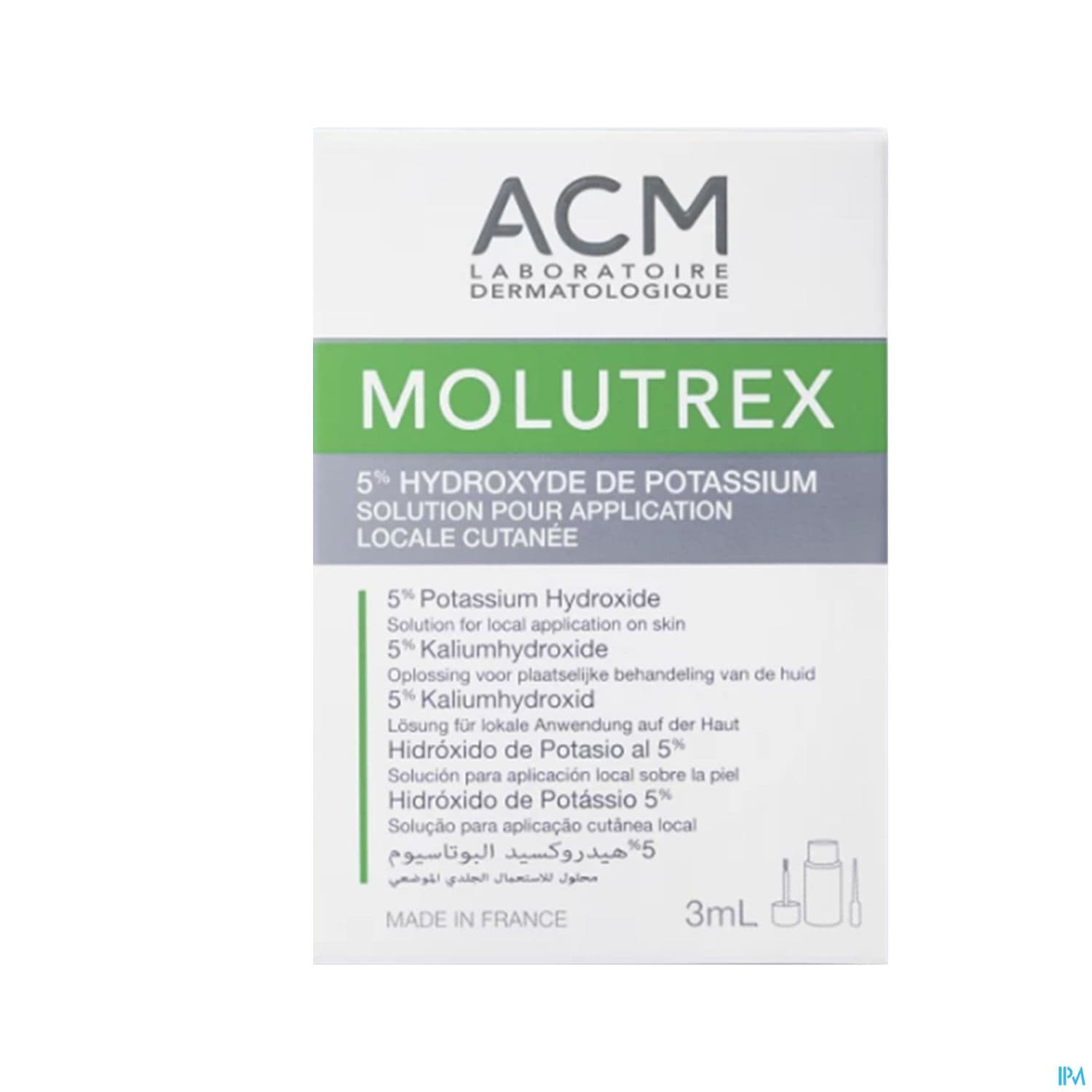 Molutrex 5% Sol Cutane Fl 3ml