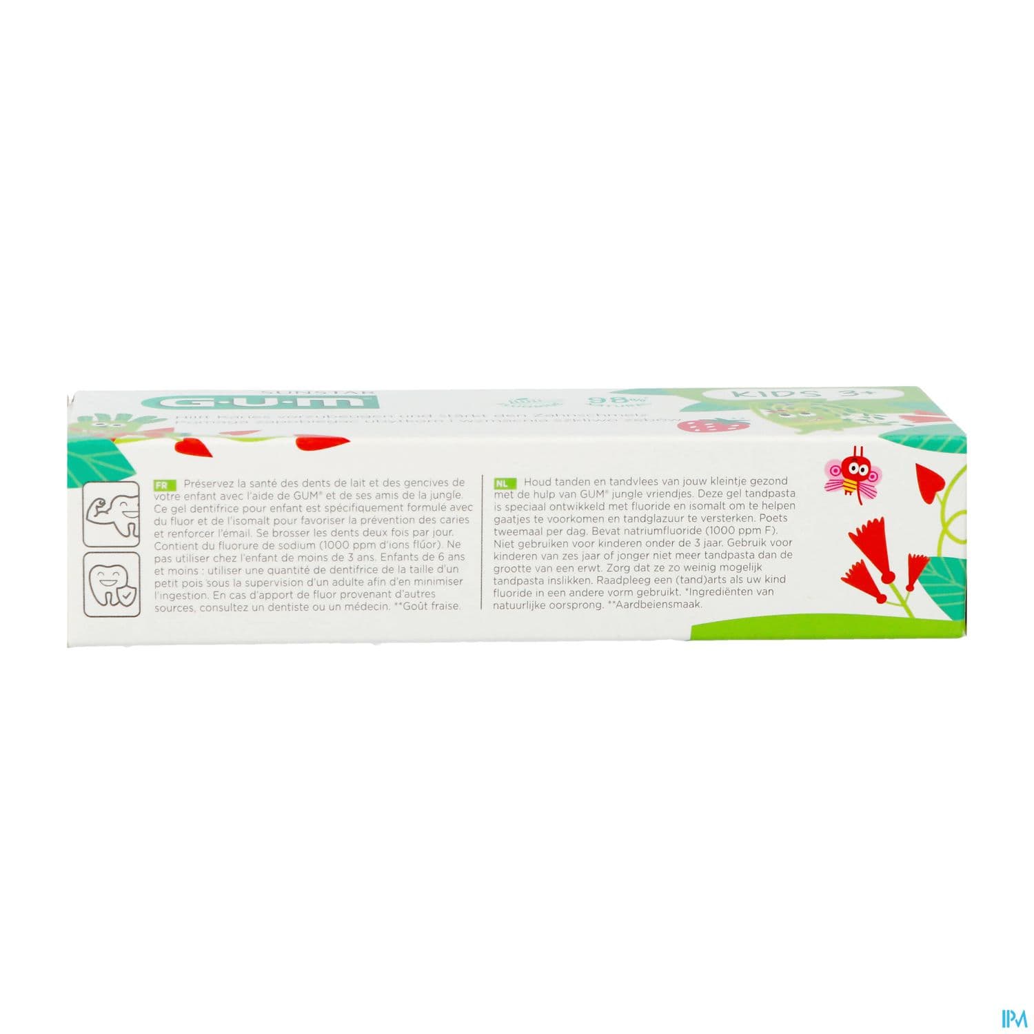 Gum Dentifrice Kids +3ans 50ml