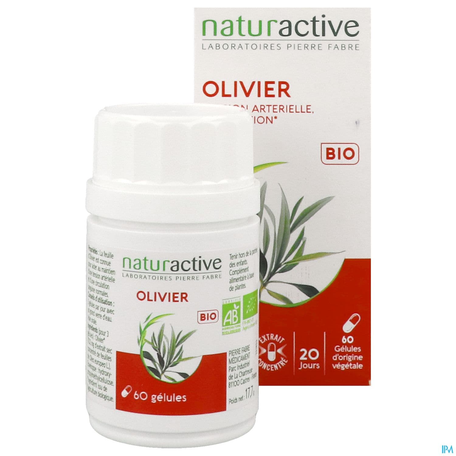 NATURACTIVE OLIVIER BIO GELUL 60