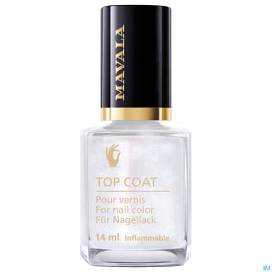 MAVALA STAR TOP COAT SILVER 14ML