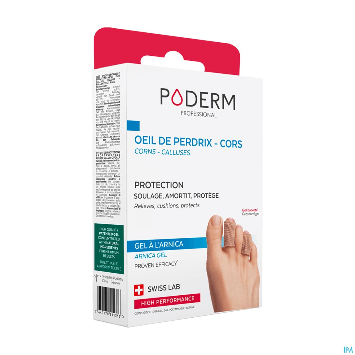 PODERM DIGITUBE CORS TL X2