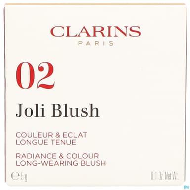 CLARINS JOLI BLUSH 02 PINK 5G