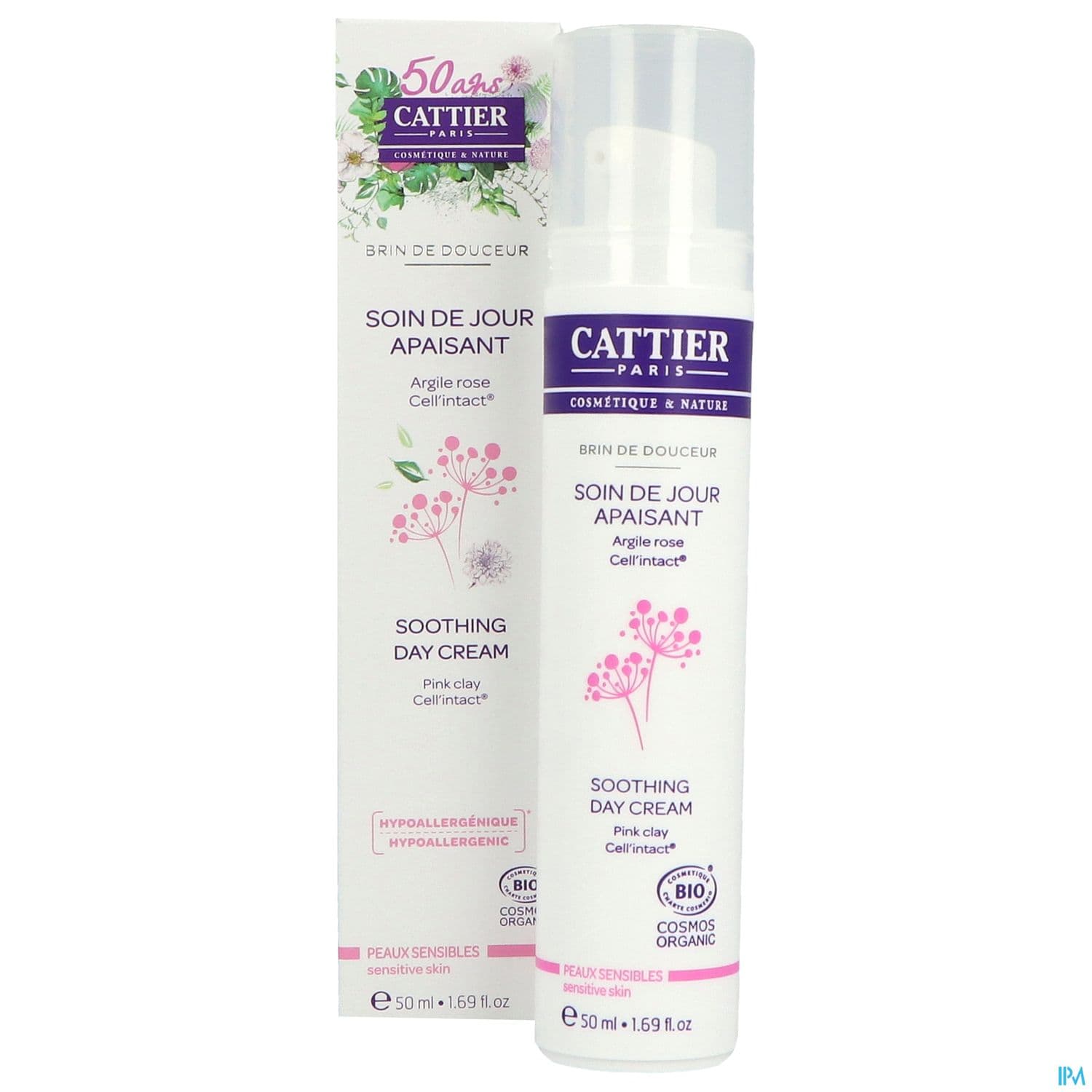 CATTIER SOIN JOUR APAIS PS 50ML