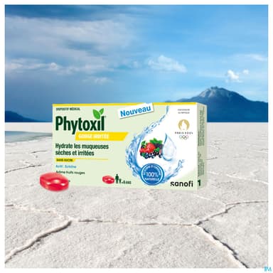 PHYTOXIL PASTILL FRUITS ROUGES