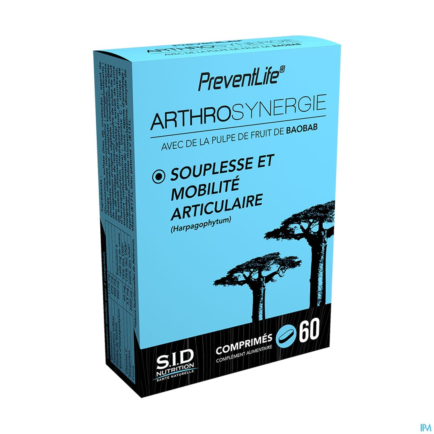 Sid Nutrition Preventlife Arthrosynergie Comprime 60
