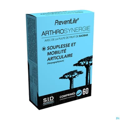 Sid Nutrition Preventlife Arthrosynergie Comprime 60