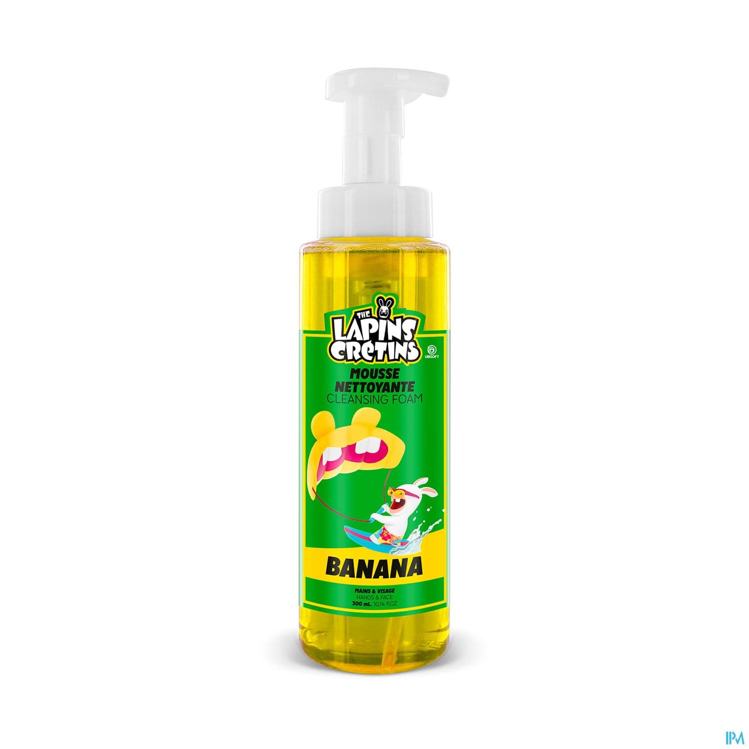 Enfant Licence Mousse Nettoyante Banana Lapins Cretins 300ml