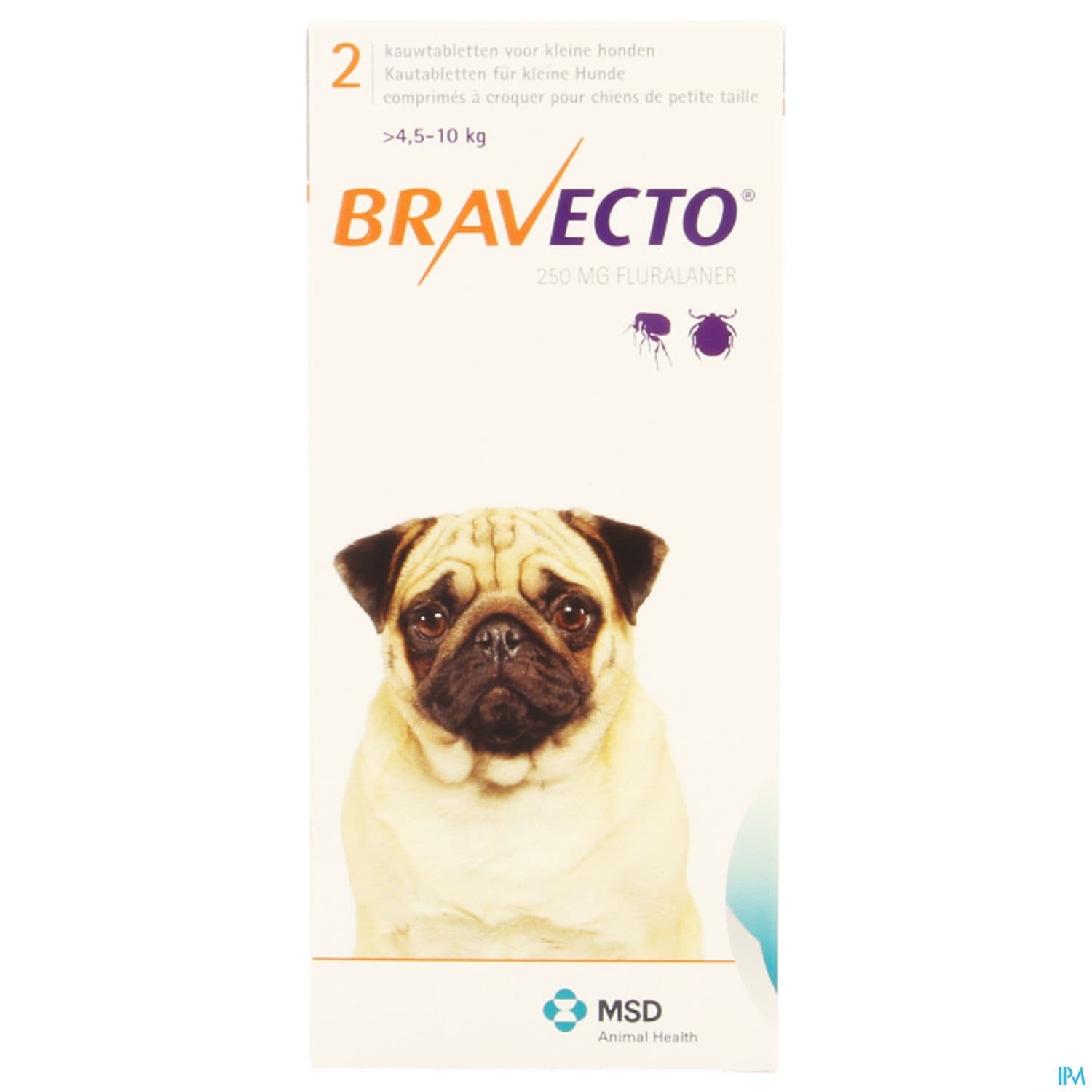 Bravecto Comprime A Croquer Chien 4kg5/10kg 2