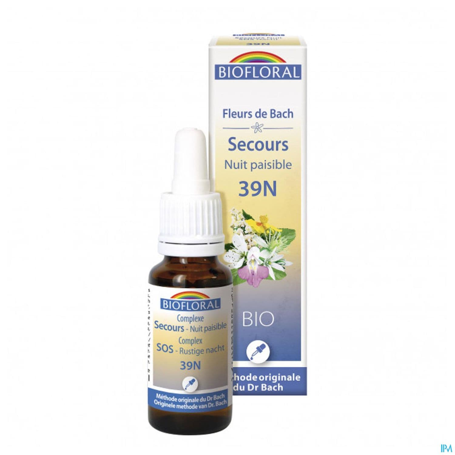 Biofloral Sos Secours Nuit Paisible Compte Gouttes Bio Demeter 20ml