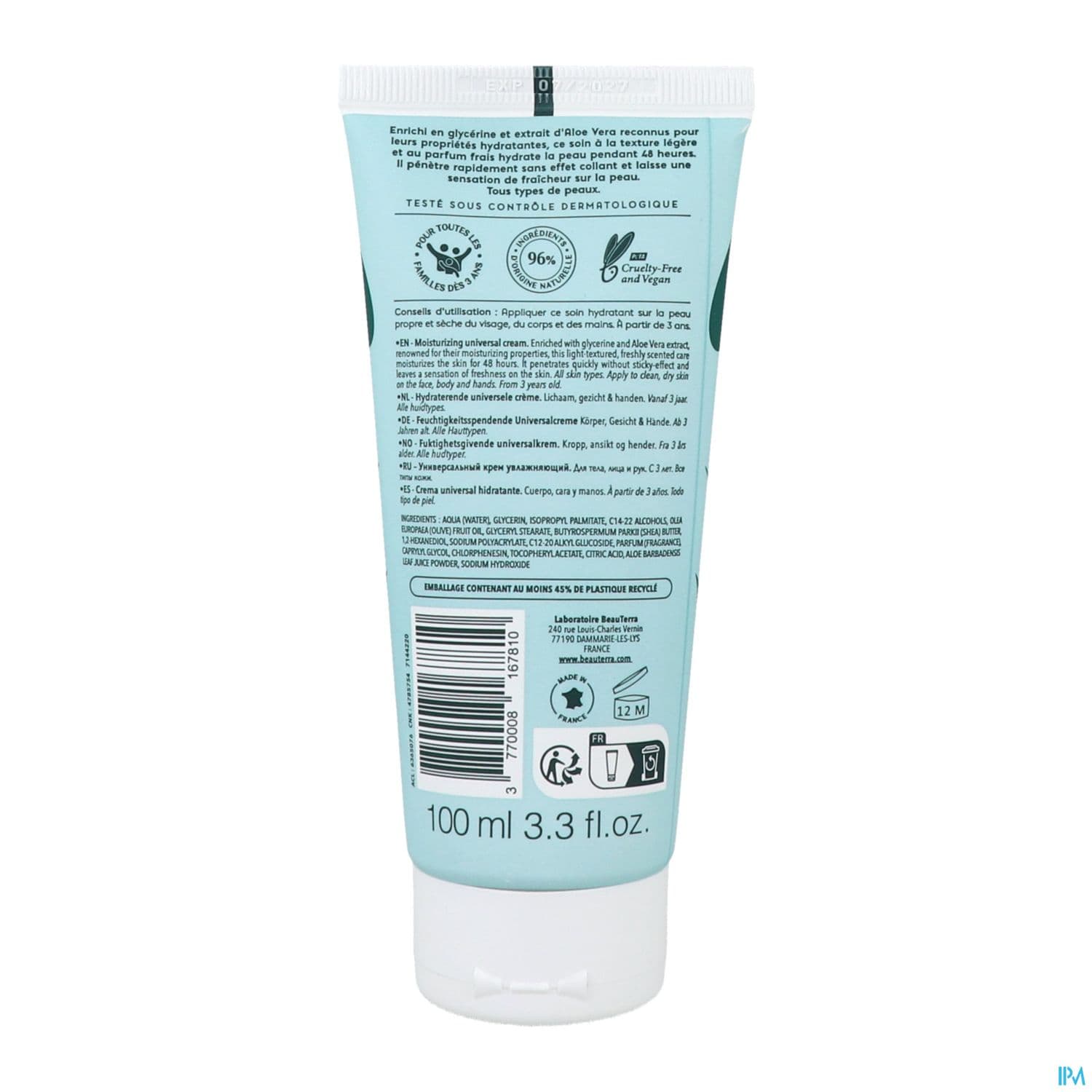 BEAUTERRA CR UNIVERS HYDRAT 100ML