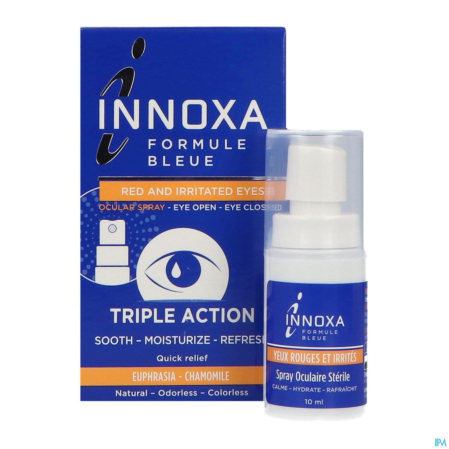 Innoxa Formule Bleu Spray Yeux Rouges Et Irrites 10ml