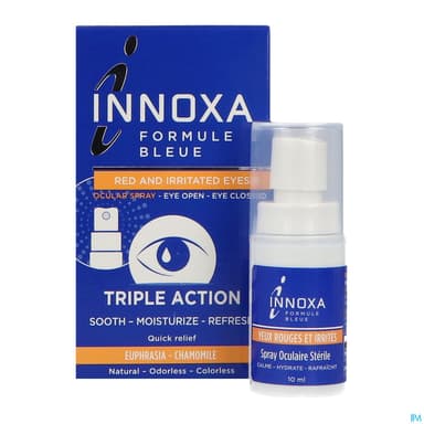 Innoxa Formule Bleu Spray Yeux Rouges Et Irrites 10ml
