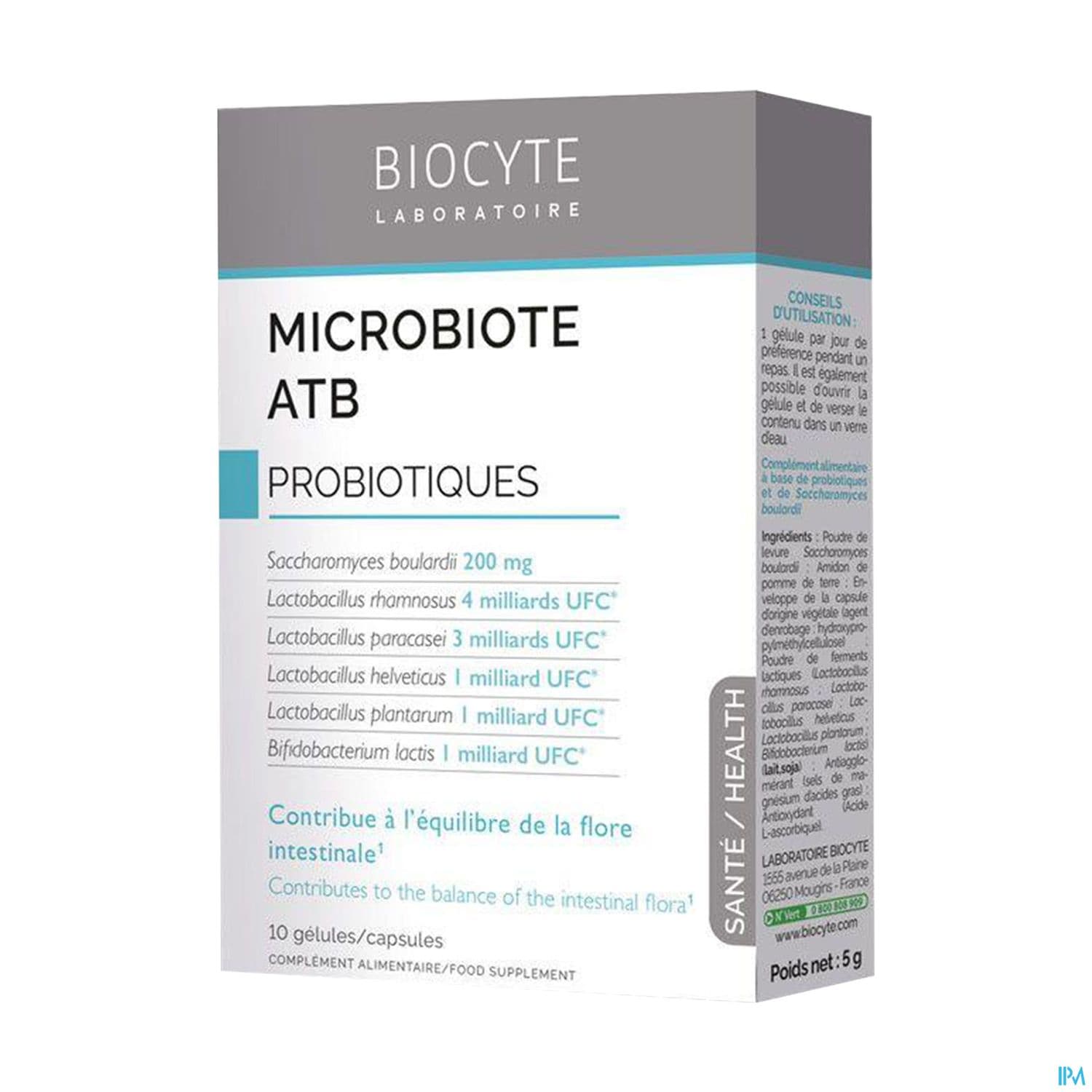 BIOCYTE MICROBIOTE ATB GELUL10